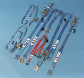 TRS Tow ropes and tie down straps
